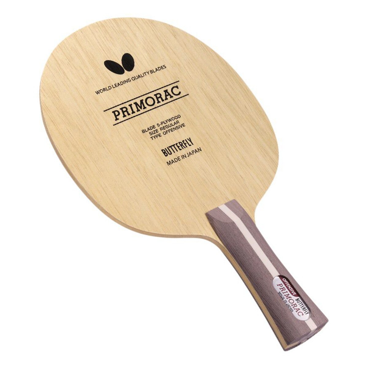 Primorac Blade | Butterfly Shakehand Table Tennis Blade